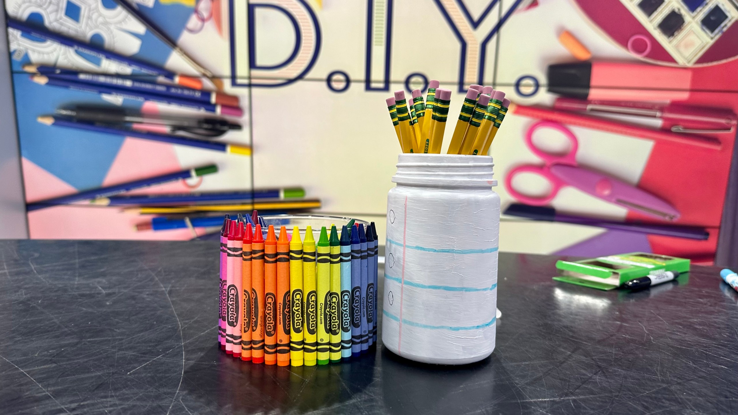 DIY Teacher gift containers