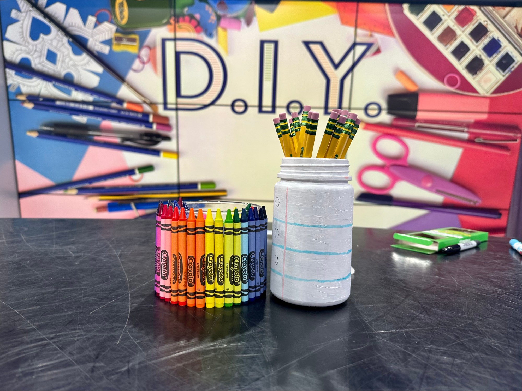 DIY Teacher gift containers